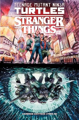 Book (Paperback) - Teenage Mutant Ninja Turtles + Stranger Things