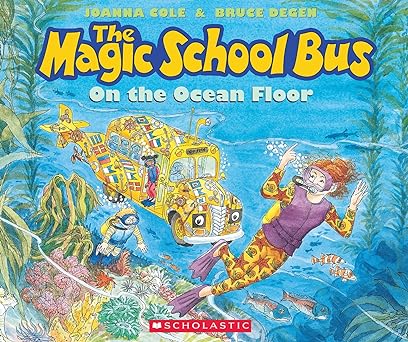 Book (Paperback) - Magic School Bus on the Ocean Floor