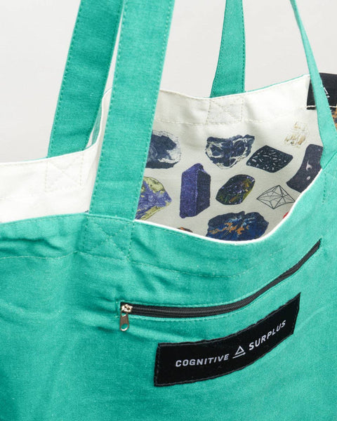Canvas Tote Bag - Gems & Minerals