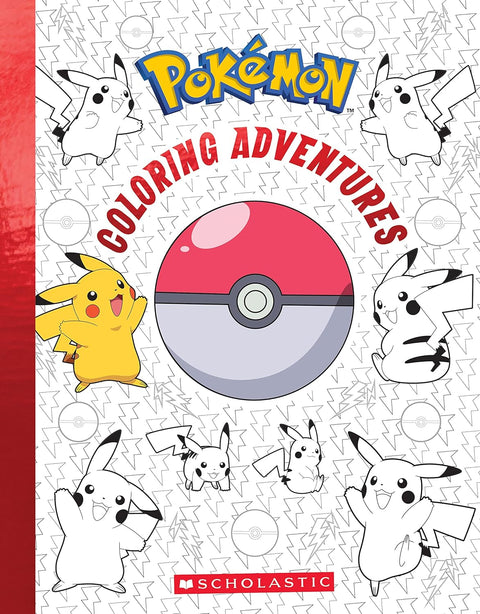 Coloring Book - Pokémon Coloring Adventures