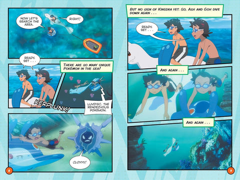 Book (Paperback) - Pokémon Graphix Chapters: Underwater Mission