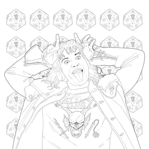 Coloring Book - Stranger Things: Season 4