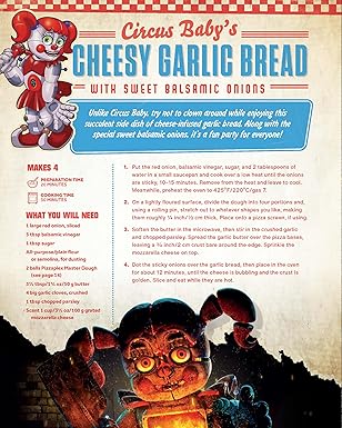 Book (Hardcover) - The Official Five Nights at Freddy's Cookbook
