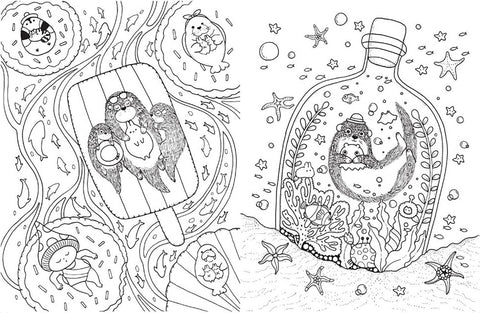 Coloring Book - A Million Sea Creatures