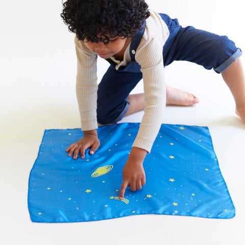 Mini Enchanted Playsilks - Rainbow (100% Silk Natural)