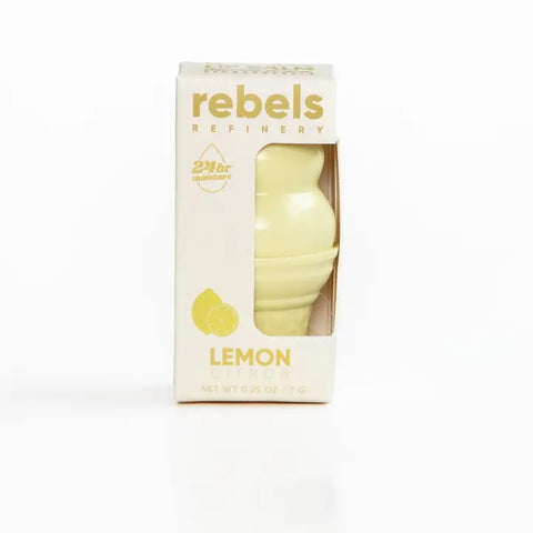 Lip Balm - Refillable Ice Cream (Lemon)