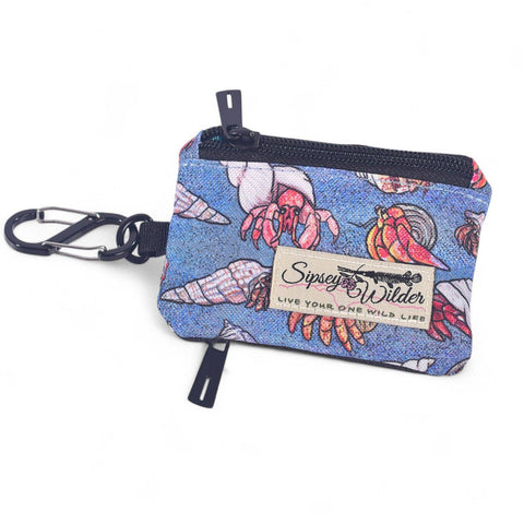 Clip Wallet - Hermit Crabs