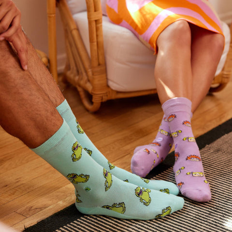 Socks that Find a Cure - Rugrats Blue Reptars
