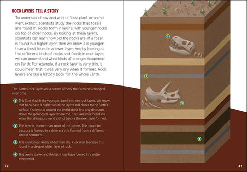 Book (Paperback) - Fossils for Kids