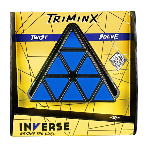 Puzzle Game - INVERSE Triminx Puzzle: Classic Pyramid Puzzle