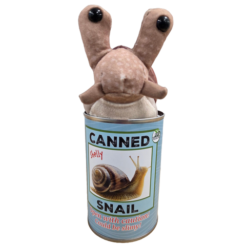 Stuffed Animal - Shelly the Canned Snail