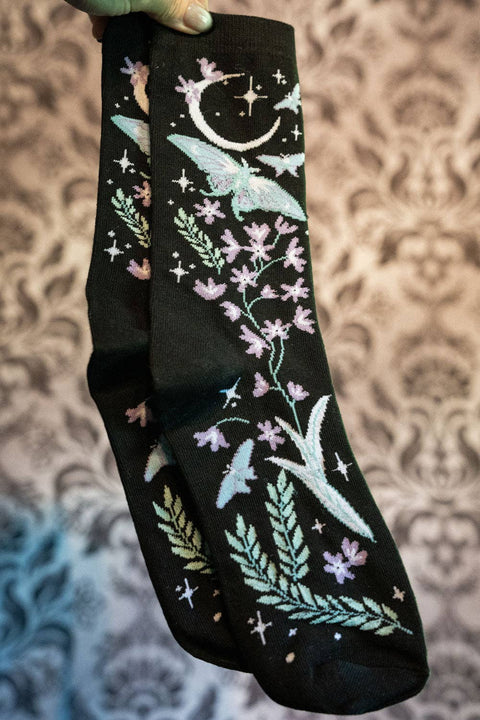 Socks - Moonpetal Luna Moth