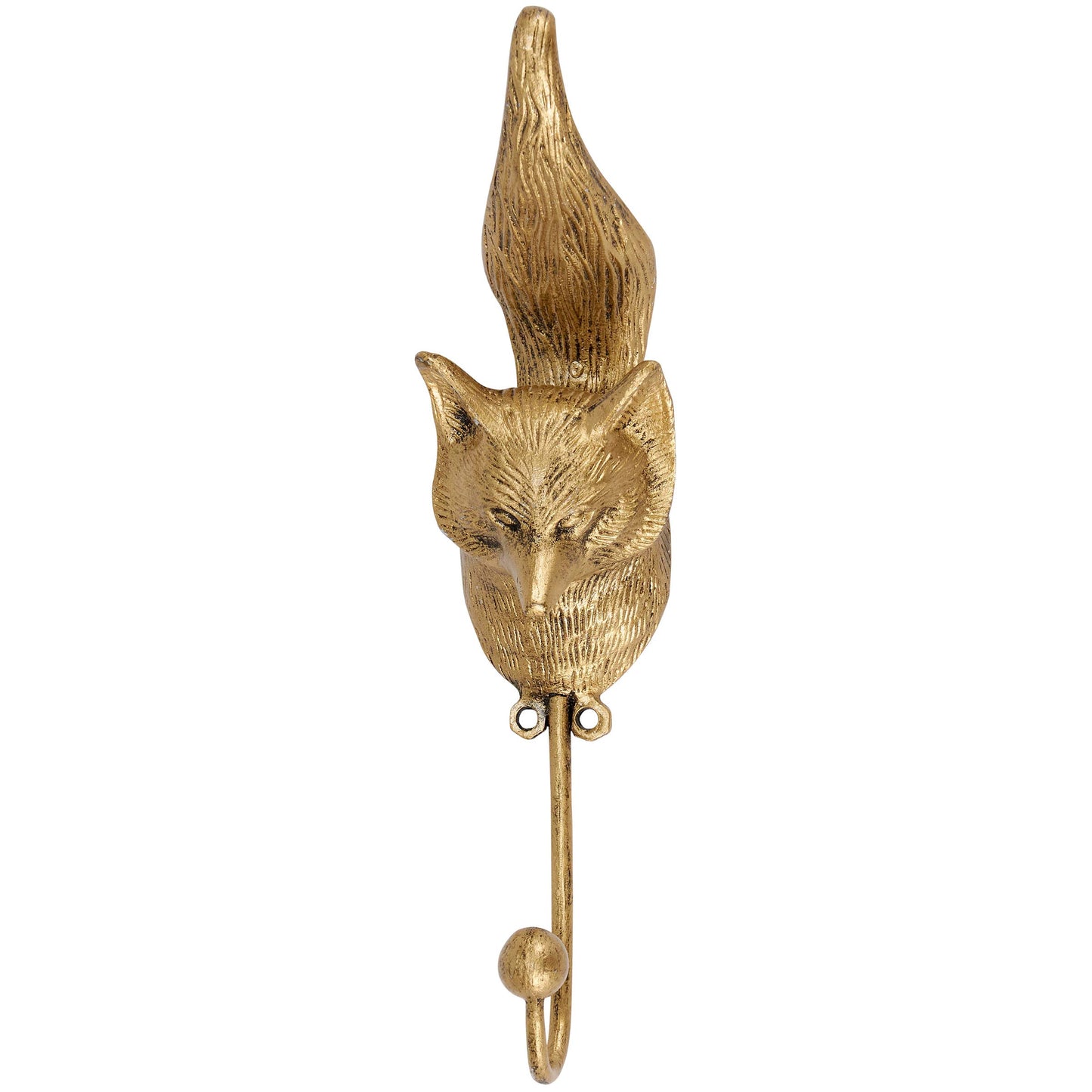 Wall Hook - Bronze Fox