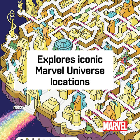Book (Paperback) - Marvel Mazes