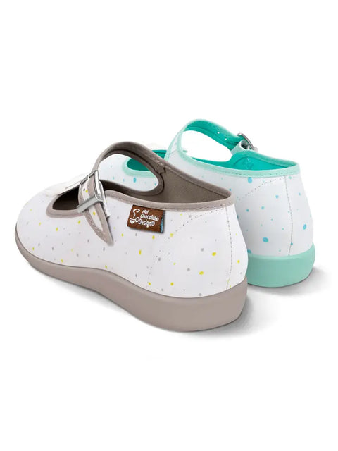 Women's Shoe - Chocolaticas® Dentist Mary Jane Flat