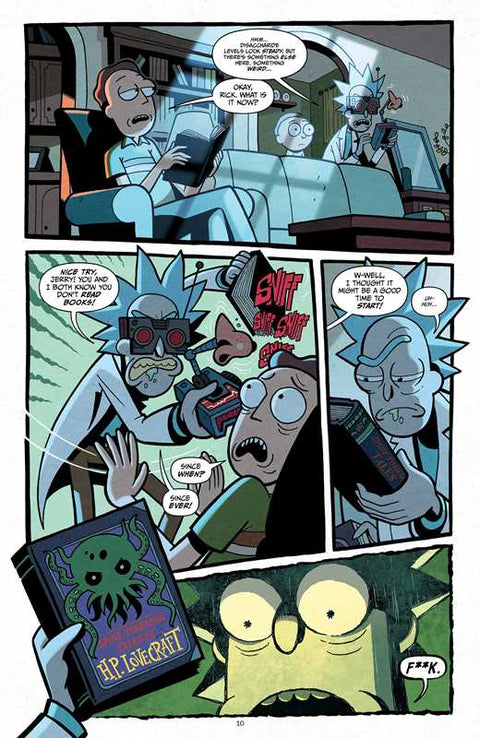 Book (Hardcover) - Rick and Morty vs. Cthulhu Deluxe Edition by Jim Zub