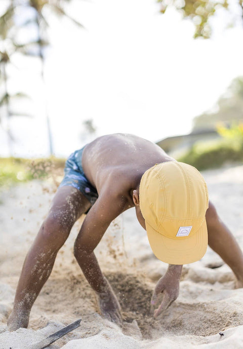 Hat (Kids) - Nylon Five-Panel Cap (Sunshine)