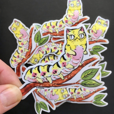 Sticker - Caterpillar Cat