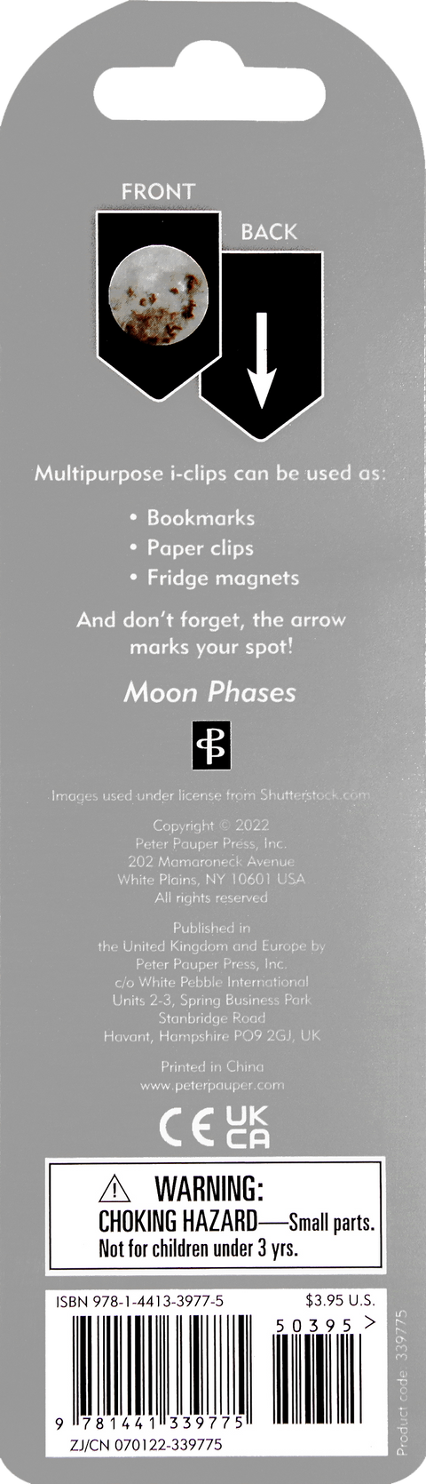 Page Markers - Moon Phases i-clips Magnetic