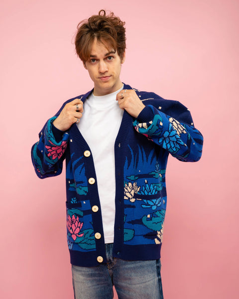 Cardigan - Water Lily