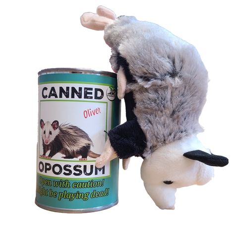 Stuffed Animal - Oliver the Canned Opossum