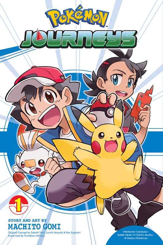 Book (Paperback) - Pokémon Journeys, Vol. 1