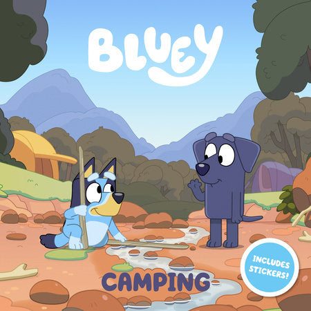 Book (Paperback) - Bluey: Camping