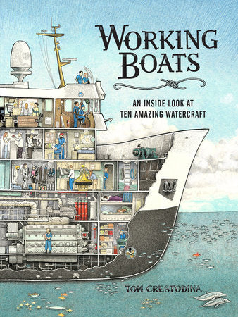 Book (Hardcover) - Working Boats