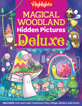 Book (Paperback) - Highlights: Magical Woodland Hidden Pictures Deluxe