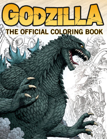 Coloring Book (Paperback) - Godzilla The Official
