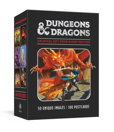 Post Card Set - Dungeons & Dragons (100 Cards)