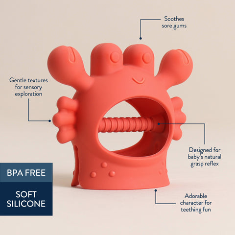 Teether - Crab Bitzy Grip™