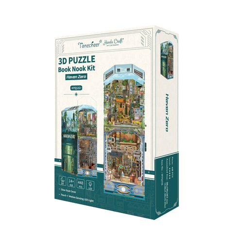 DIY Book Nook Kit - Haven Zero with Dust Cover