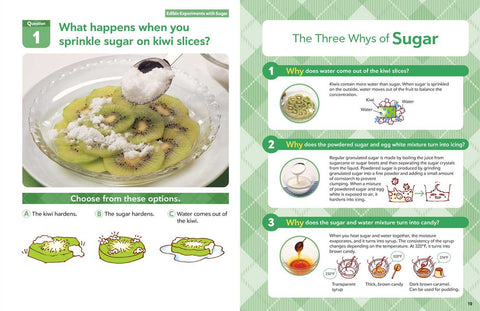 Edible Experiments: Kitchen Science for Kids by Sachiko Murakami: Paperback; 160 pages / English