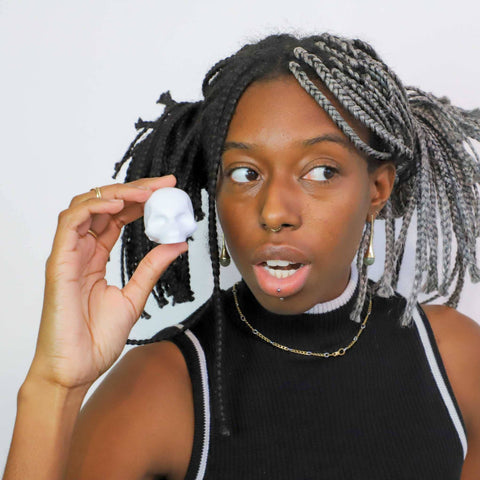 Lip Balm - White Skull: Vanilla