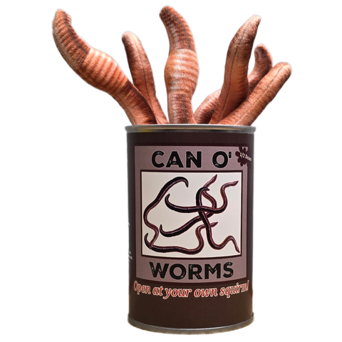Stuffed Animal - Can O' Worms (Standard Lid)