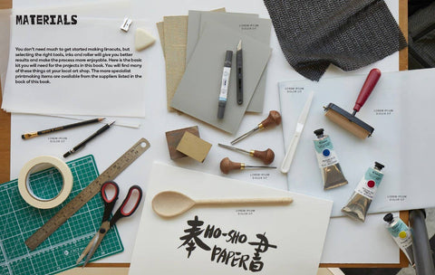 Book (Paperback) - Linocut: Learn in a Weekend