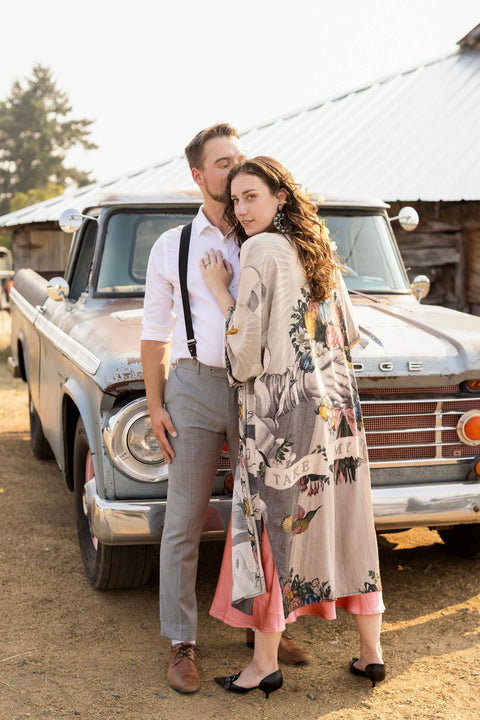 Bamboo Boho Kimono Duster - Take My Hand