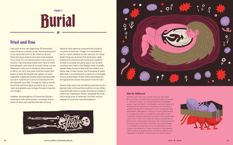 Book (Hardcover) - Curious Coffins and Riveting Rituals