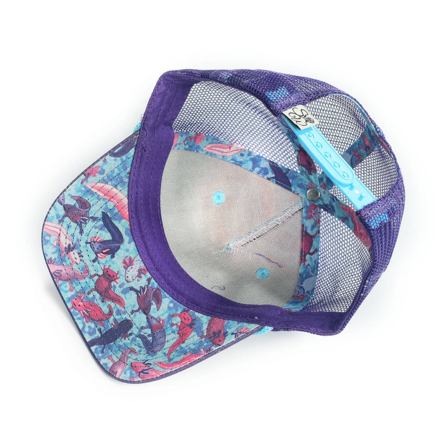 Recycled Trucker Hat (Youth) - Axolotls