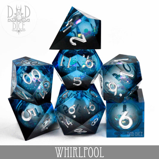 Dice Set - Whirlpool Liquid Core