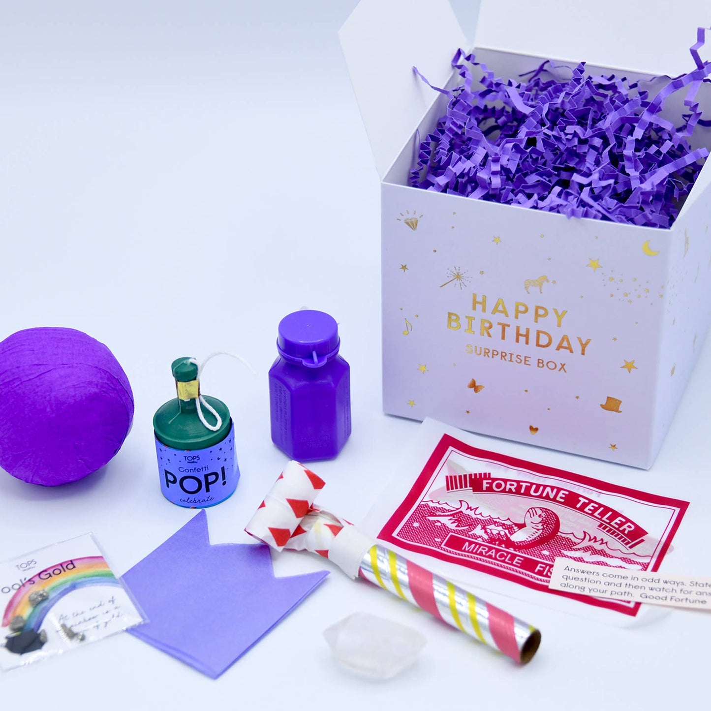 Birthday in a Box - Assorted Colors