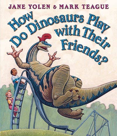 Board Book - How Do Dinosaurs Play with Their Friends?