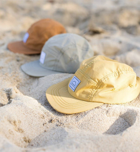 Hat (Kids) - Nylon Five-Panel Cap (Sunshine)