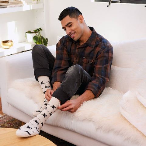 Socks that Save Cats - Beige Cats
