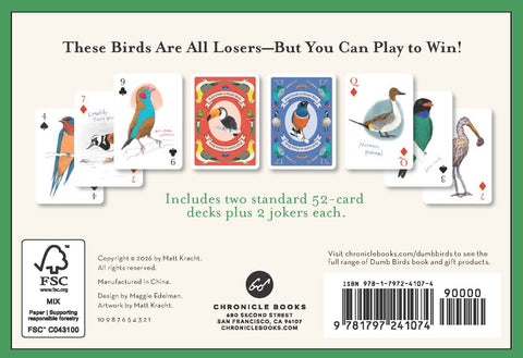 Playing Cards - Field Guide to Dumb Birds