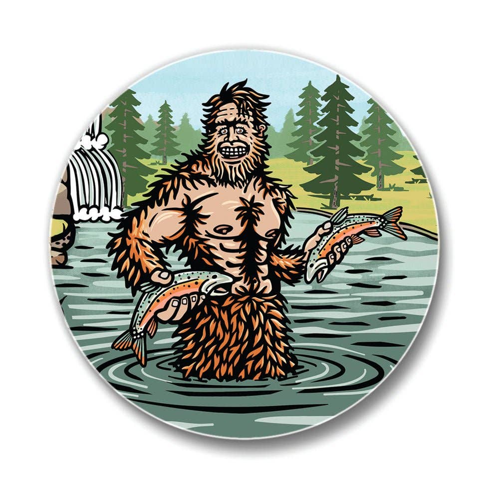 Ceramic Coaster - Sasquatch