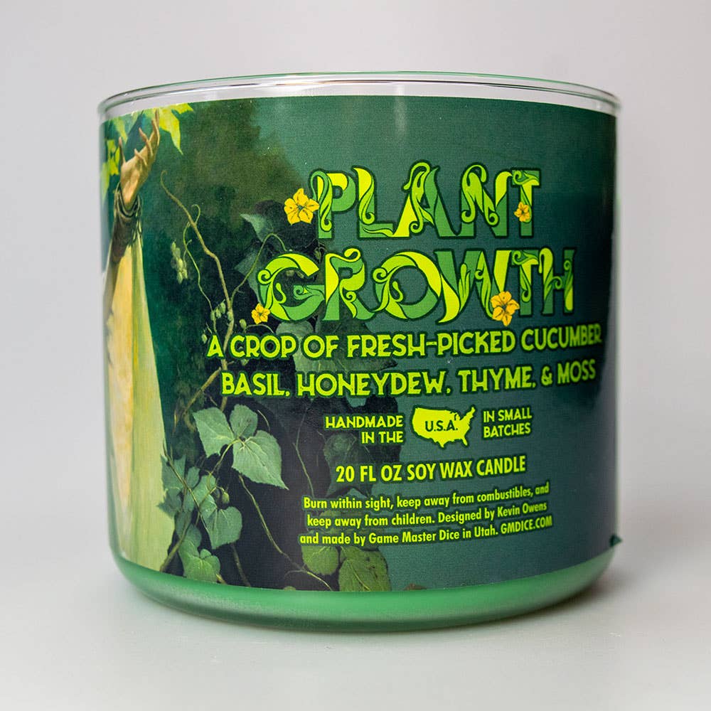 Gaming Candle (8oz) - Plant Growth 8oz