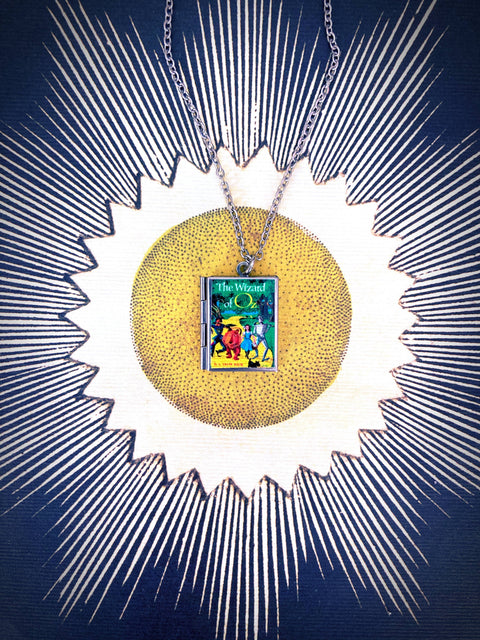 Necklace - Book Locket The Wizard of Oz: Stainless Steel