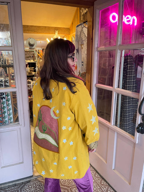 Blazer Jacket - Embroidered Desert Dome (ONE SIZE)